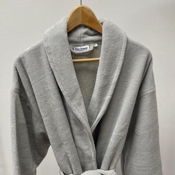 Duo Touch Classic Robe - Silver