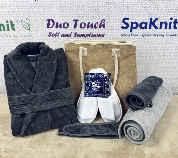 Luxury Spa Hamper - Charcoal