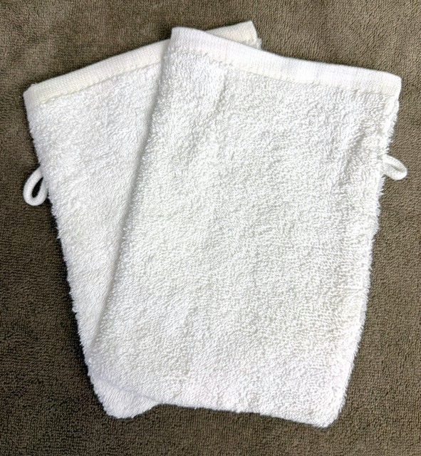 Hand Mitts - Cotton (10 Pack) (White)